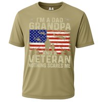 Veteran Grandpa For Grandpa Veteran Fathers Day Cooling Performance Crew T-Shirt