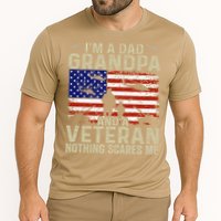 Veteran Grandpa For Grandpa Veteran Fathers Day Cooling Performance Crew T-Shirt