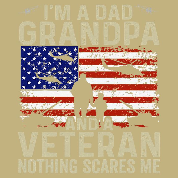 Veteran Grandpa For Grandpa Veteran Fathers Day Button