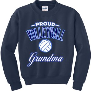 Volleyball Grandma For Wo Kids Sweatshirt