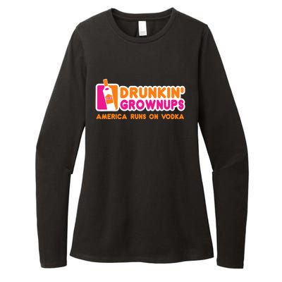 Vodka Gifts Funny Vodkas Drunkin Grownups Womens CVC Long Sleeve Shirt