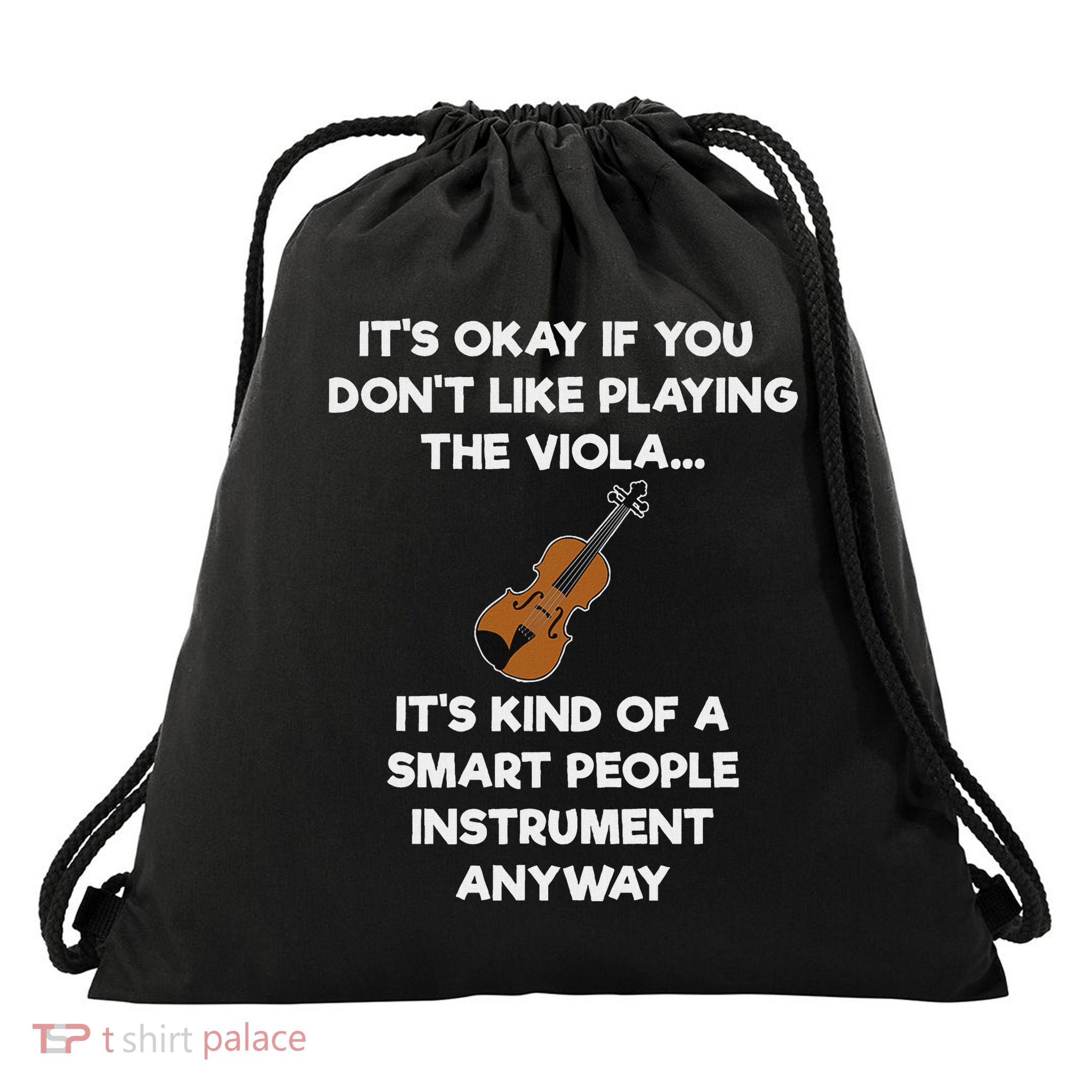 Viola Gift Funny Viola Player Smart Drawstring Bag