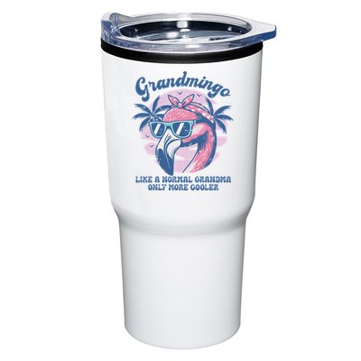 Vintage Grandmingo Flamingo Grandma Summer Vacation Women Tumbler