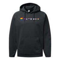 Video Game Funny Gaming LGBT Q Ally Pride Flag Gamer Performance Fleece Hoodie