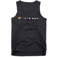 Video Game Funny Gaming LGBT Q Ally Pride Flag Gamer Tank Top