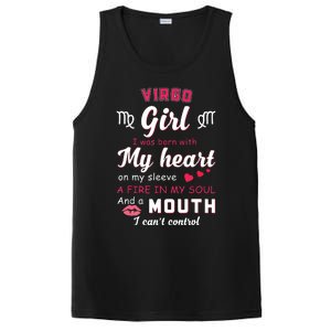 Virgo Girl Funny Quote With Zodiac Sign Birthday Gift PosiCharge Competitor Tank