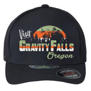 Visit Gravity Falls Home Of The Mystery Shack Flexfit Unipanel Trucker Cap