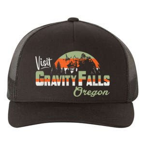 Visit Gravity Falls Home Of The Mystery Shack Yupoong Adult 5-Panel Trucker Hat