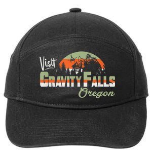 Visit Gravity Falls Home Of The Mystery Shack 7-Panel Snapback Hat