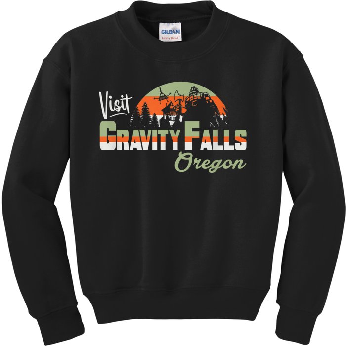 Visit Gravity Falls Home Of The Mystery Shack Kids Sweatshirt