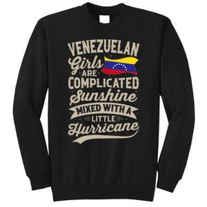 Venezuelan Girl Funny Venezuela Tall Sweatshirt