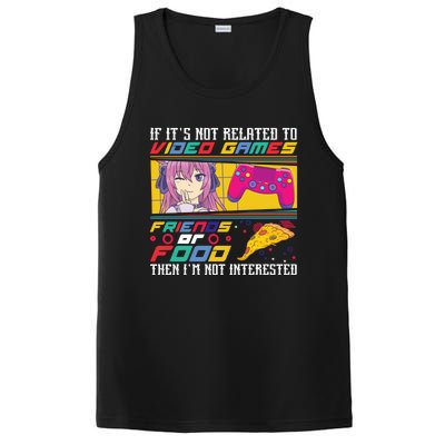 Video Game Friends Or Food Then Im Not Interested Gift For Gamer PosiCharge Competitor Tank