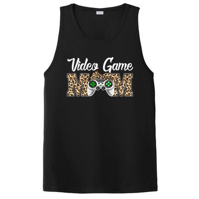 Video Game Funny Mom Game Leopard Mothers Day Great Gift PosiCharge Competitor Tank