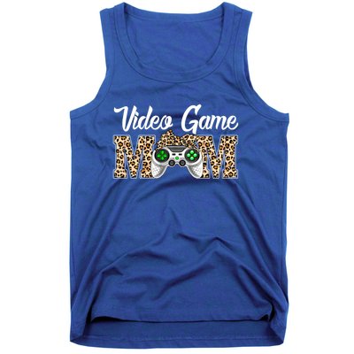 Video Game Funny Mom Game Leopard Mothers Day Great Gift Tank Top