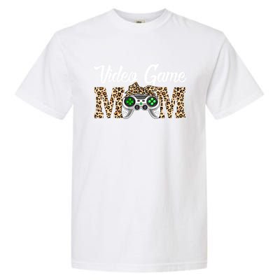 Video Game Funny Mom Game Leopard Mothers Day Great Gift Garment-Dyed Heavyweight T-Shirt