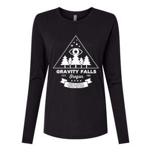 Visit Gravity Falls Oregon! Womens Cotton Relaxed Long Sleeve T-Shirt