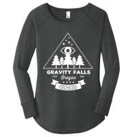 Visit Gravity Falls Oregon! Women's Perfect Tri Tunic Long Sleeve Shirt