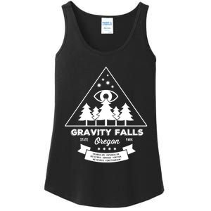 Visit Gravity Falls Oregon! Ladies Essential Tank