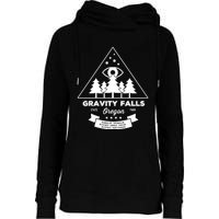 Visit Gravity Falls Oregon! Womens Funnel Neck Pullover Hood