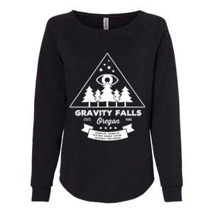 Visit Gravity Falls Oregon! Womens California Wash Sweatshirt