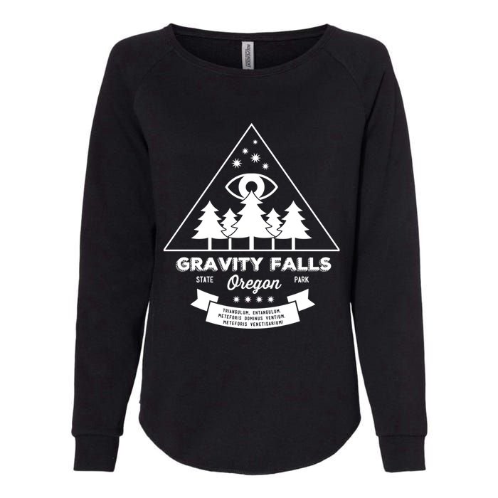 Visit Gravity Falls Oregon! Womens California Wash Sweatshirt