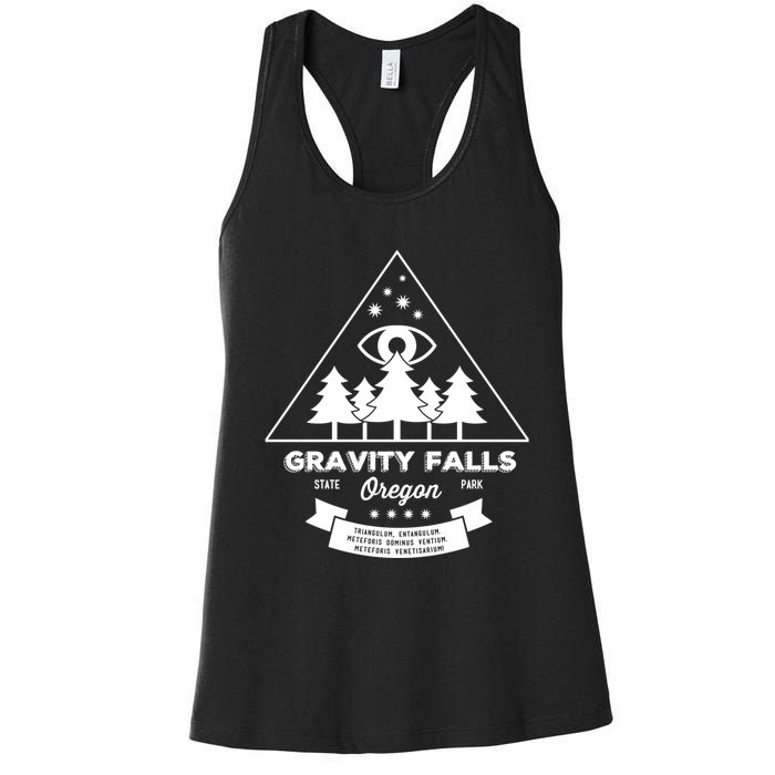 Visit Gravity Falls Oregon! Women's Racerback Tank