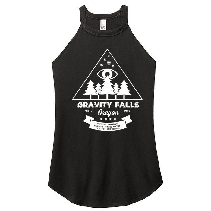 Visit Gravity Falls Oregon! Women's Perfect Tri Rocker Tank