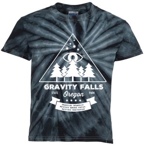 Visit Gravity Falls Oregon! Kids Tie-Dye T-Shirt