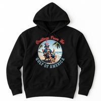 Vintage Greetings From The Gulf Of America Uncle Sam Hoodie