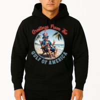 Vintage Greetings From The Gulf Of America Uncle Sam Hoodie