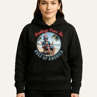Vintage Greetings From The Gulf Of America Uncle Sam Hoodie