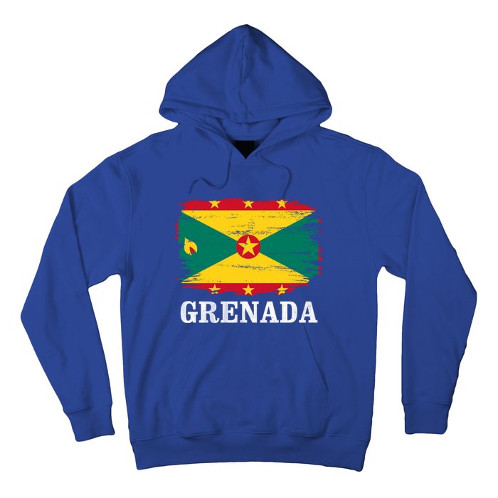 Vintage Grenada Flag For Grenadian Gift Hoodie