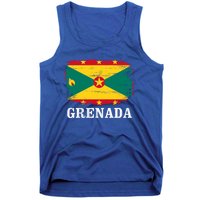 Vintage Grenada Flag For Grenadian Gift Tank Top