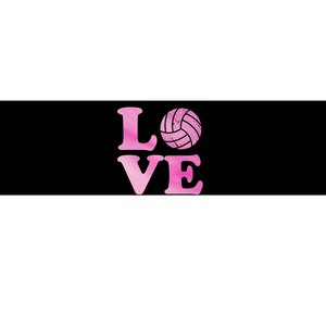 Volleyball Gift For Teen Women Love Volleyball Gift Bumper Sticker