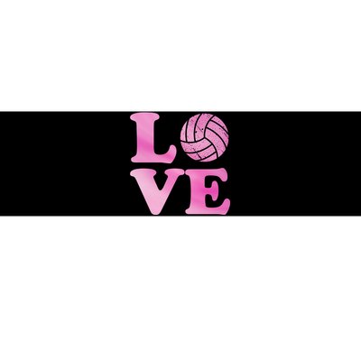 Volleyball Gift For Teen Women Love Volleyball Gift Bumper Sticker