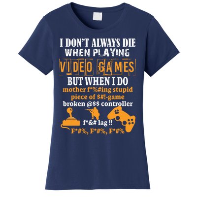 Video Games Funny Gamer For Console Gaming Fans T Women's T-Shirt