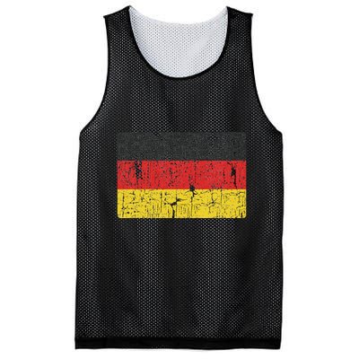 Vintage Germany Flag Gift Retro German Women Souvenir Mesh Reversible Basketball Jersey Tank
