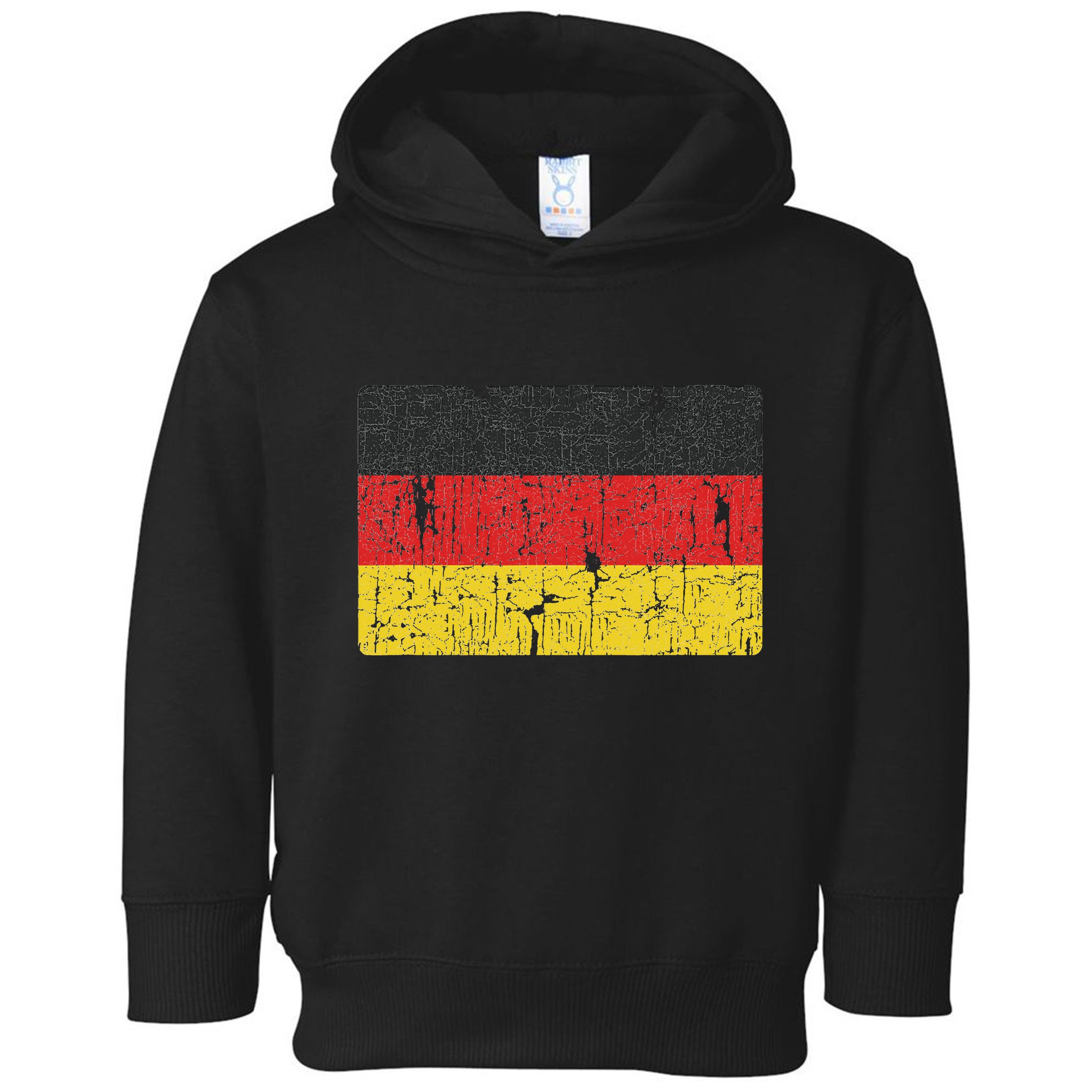 Vintage Germany Flag Gift Retro German Women Souvenir Toddler Hoodie
