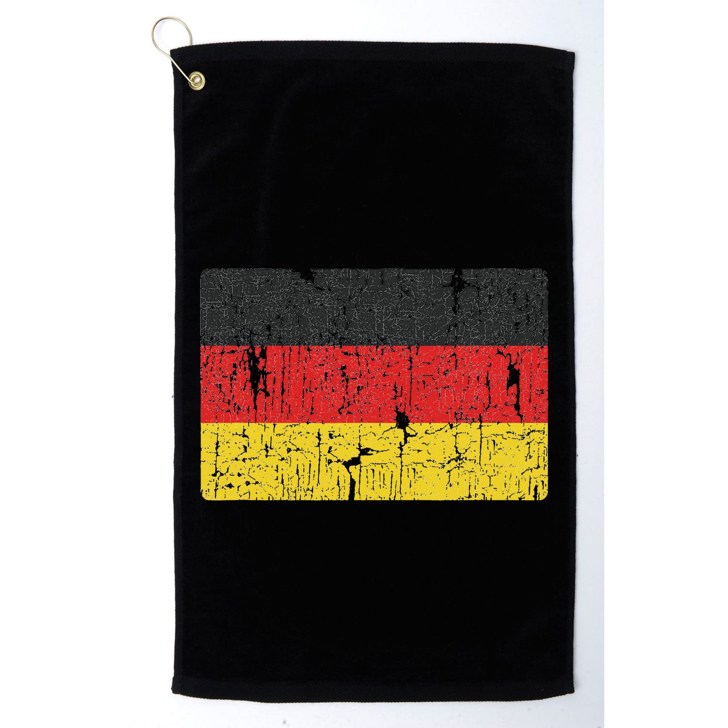 Vintage Germany Flag Gift Retro German Women Souvenir Golf Towel