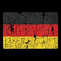 Vintage Germany Flag Gift Retro German Women Souvenir Toddler T-Shirt