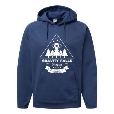 Visit Gravity Falls Performance Fleece Hoodie