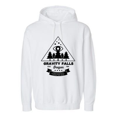 Visit Gravity Falls Garment-Dyed Fleece Hoodie