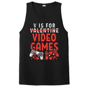 Video Games Funny Valentines Day Gamer Gift PosiCharge Competitor Tank