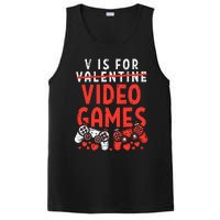 Video Games Funny Valentines Day Gamer Gift PosiCharge Competitor Tank