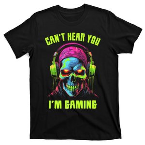 Video Gaming Funny Skull T-Shirt