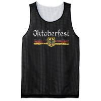 Vintage German Flag Oktoberfest German Beer Mesh Reversible Basketball Jersey Tank