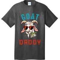 Vintage Goat Funny Daddy Cute Goat Sunglasses Farmer Family T-Shirt