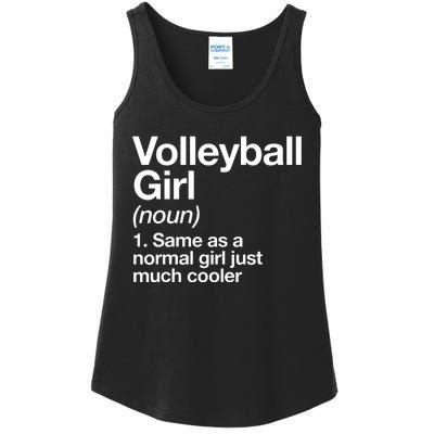 Volleyball Gifts For Teen Retro Vintage Heart Ladies Essential Tank