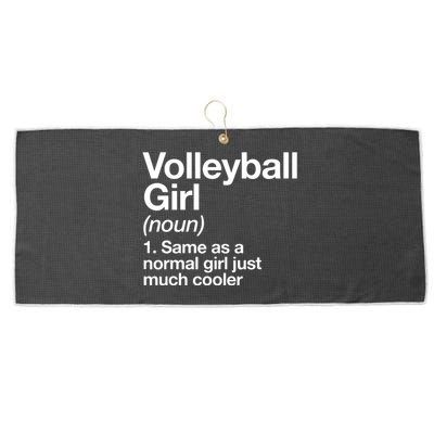 Volleyball Gifts For Teen Retro Vintage Heart Large Microfiber Waffle Golf Towel