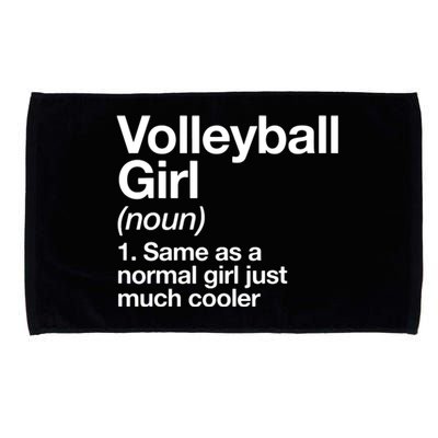 Volleyball Gifts For Teen Retro Vintage Heart Microfiber Hand Towel